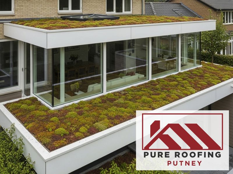 intensive green roof gardens london
